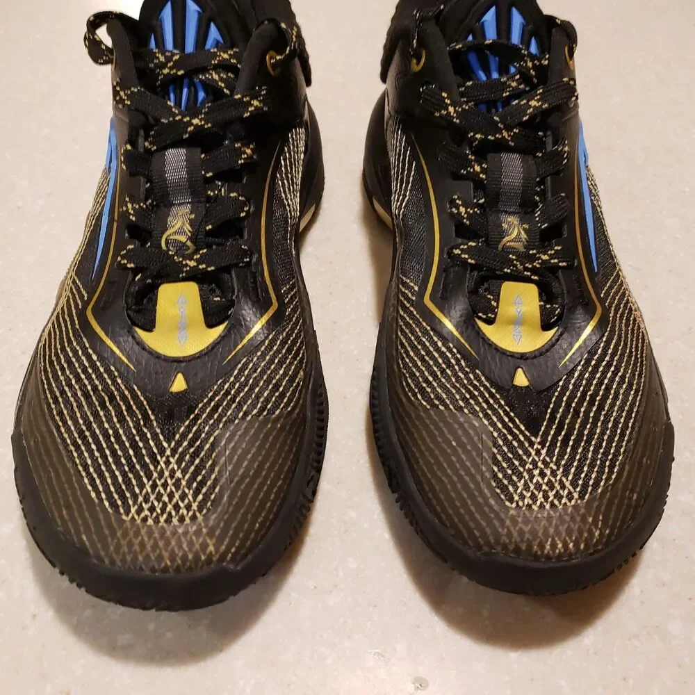 ANTA KAI 1 Speed North Star Anta Black & Gold SIZE 8